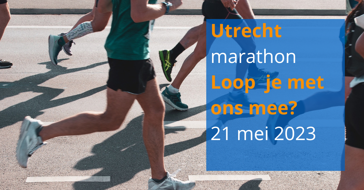Utrecht Marathon samen lopen met Tenzing